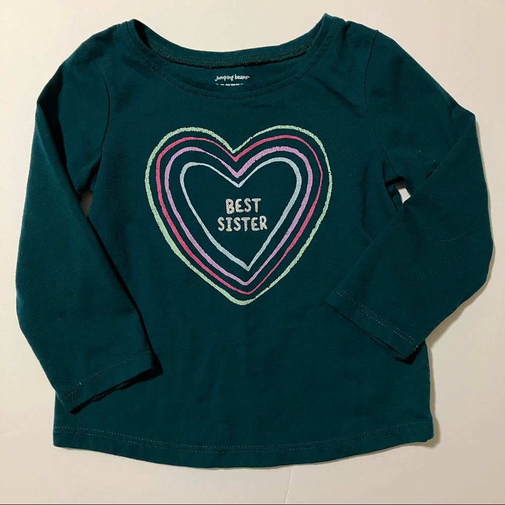 4/$12 Jumping Beans Girl’s L/S Tee 18M